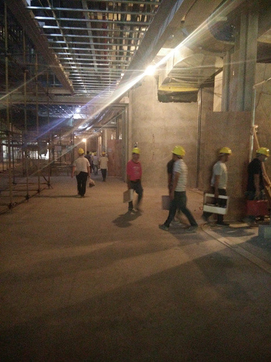 工完場(chǎng)清，整潔有序