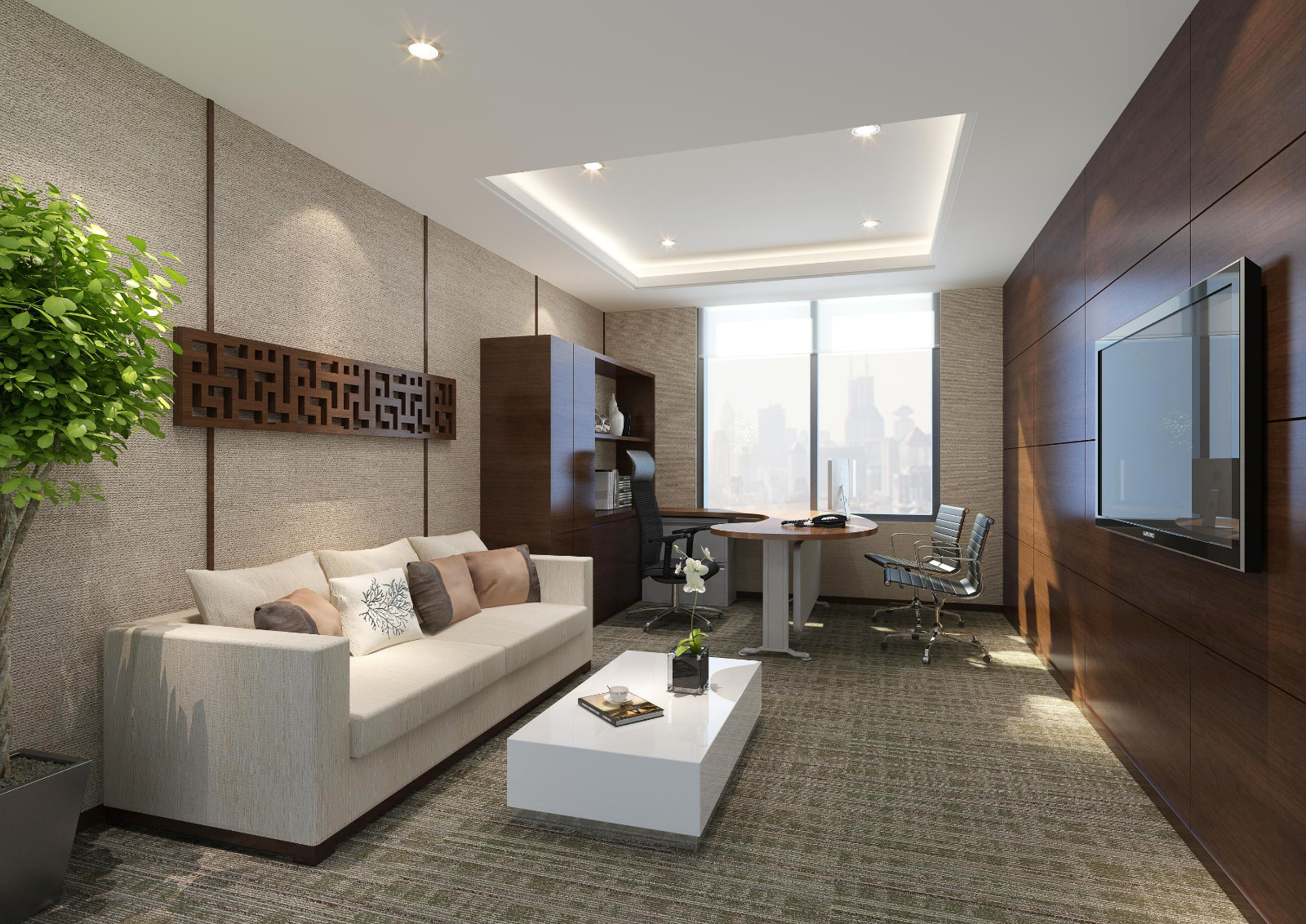 互金公司寫字樓裝修